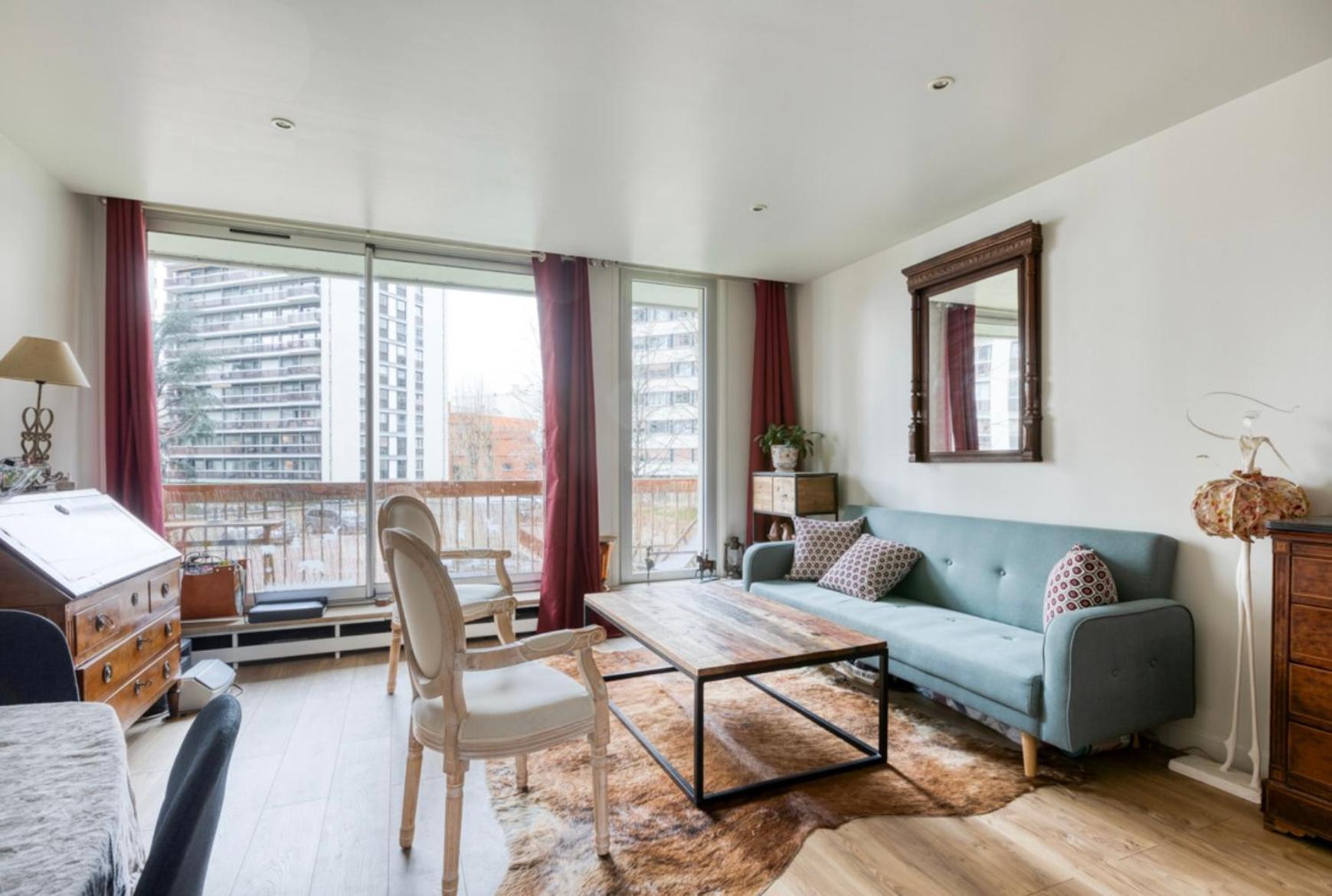 T2 Lumineux Avec Terrasse Apartment Boulogne-Billancourt Exterior photo
